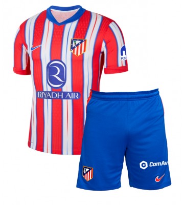 Atletico Madrid Rodrigo De Paul #5 Hjemmebanetrøje Børn 2024-25 Kortærmet (+ Korte bukser)